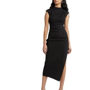 Nikki Lund Women's Dida Funnel Neck Cocktail Dress..size XL